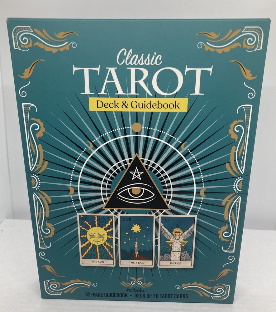Classic Tarot Card Deck & Guidebook Complete and Unused