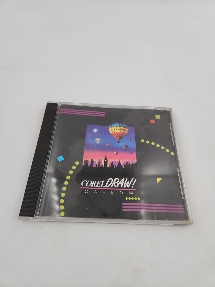 Corel Draw! 3.0 PC CD-ROM Graphics Software Vintage 1991 Graphic Software