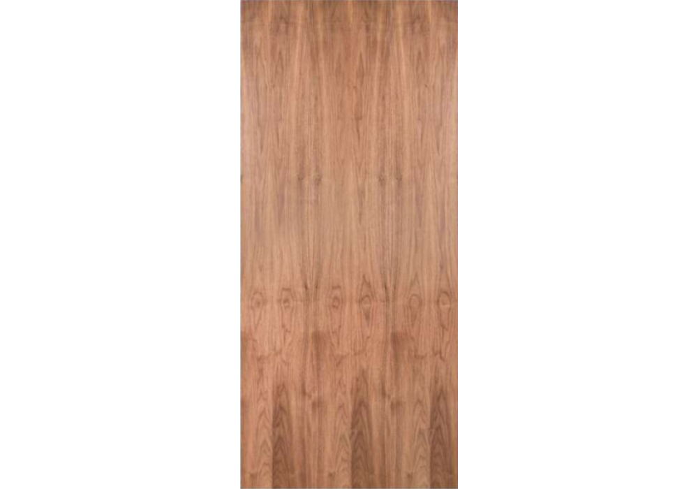 NAPA - WALNUT VERTICAL GRAIN INTERIOR FLUSH DOOR (ENGINEERED) (1-3/4”)