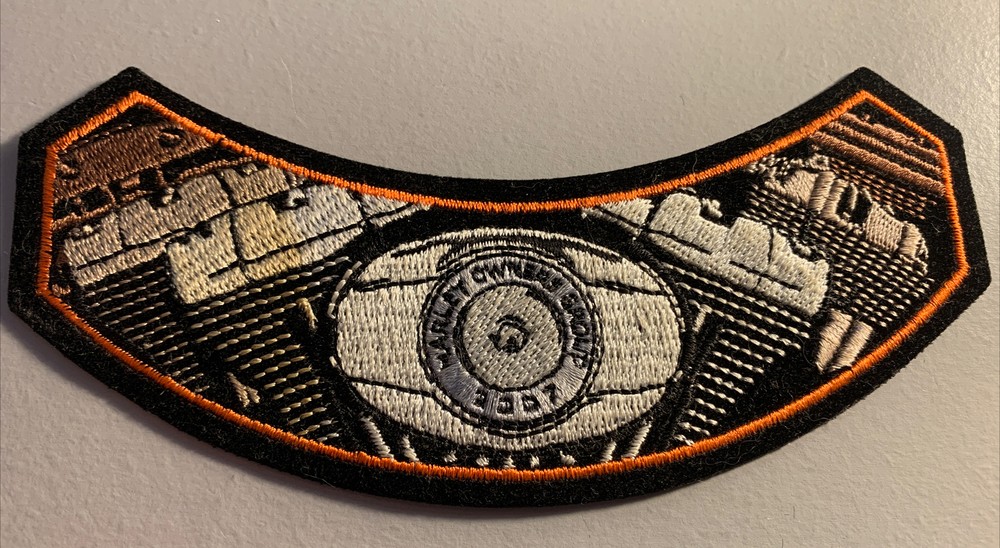 Harley Davidson Owners Group HOG 2007 Patch Collectible Vest Jacket -bin