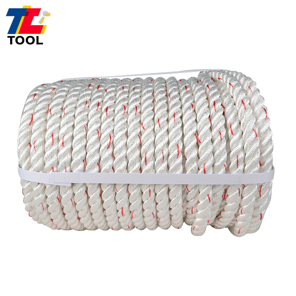 8900Lbs 5/8"×150' Double Braid Polyester Arborist Bull Rope Pulling Rigging Line
