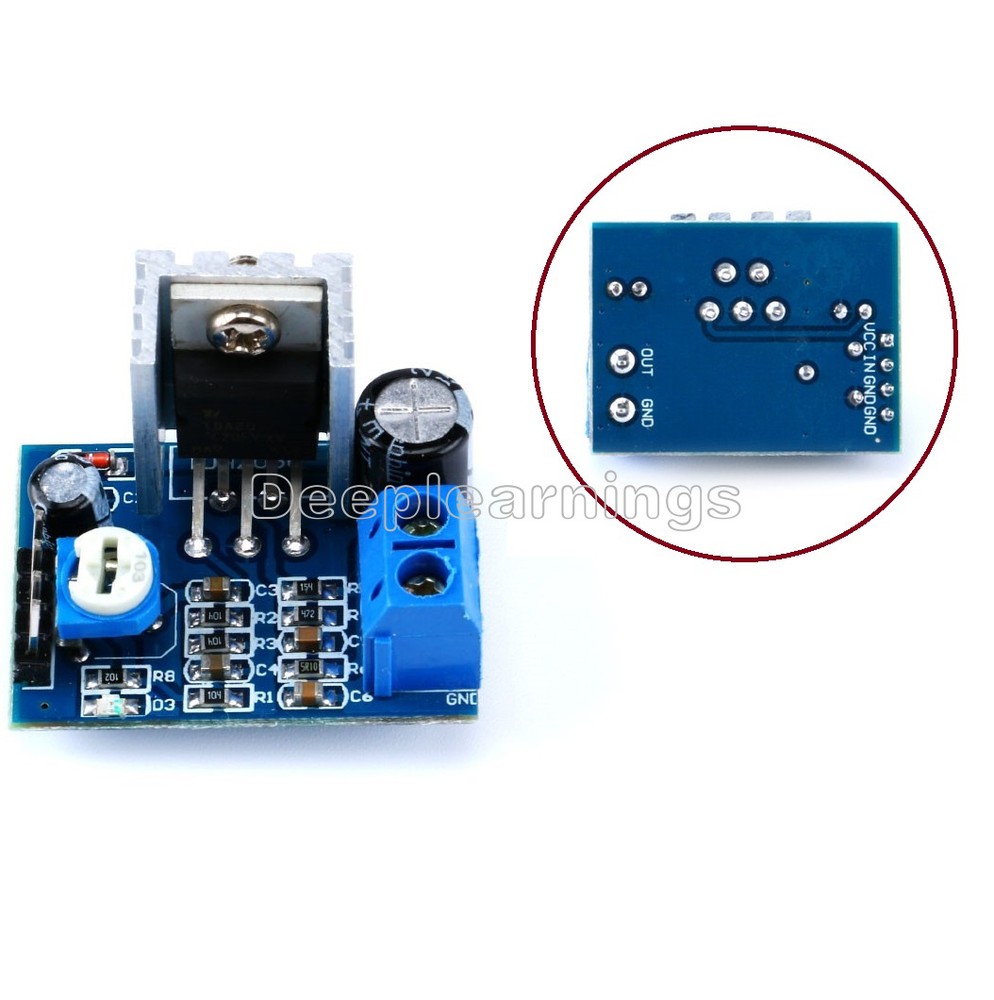 Power Supply TDA2030 Audio Amplifier Board Module TDA2030A 6-12V Single