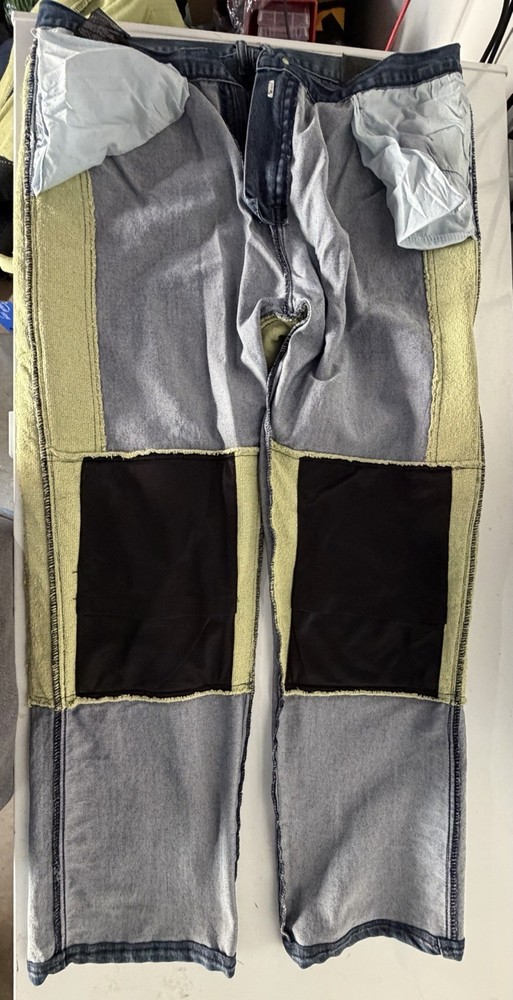 Men's Motorcycle Jeans, Size 42x32