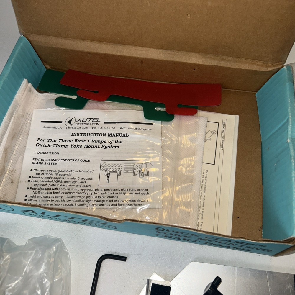 Autel Quick Clamp NAV AID Mounting System with Original Box