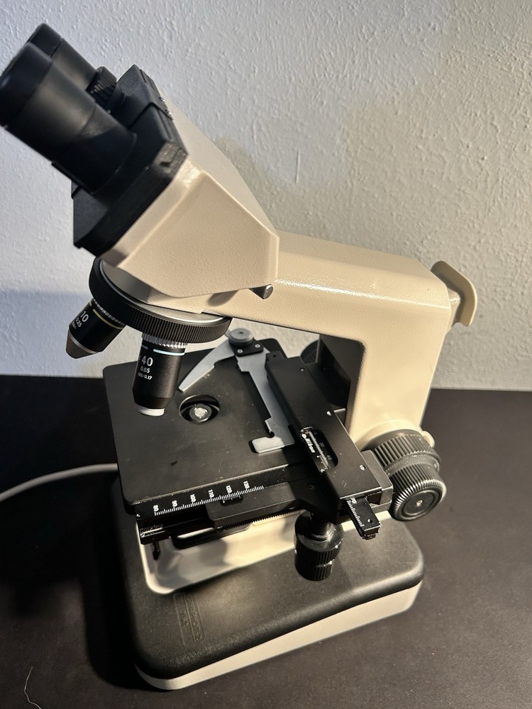 Nikon YS2-T Alphaphot 2 Microscope With Objectives E4 0.10/ E10 0.25/ E40 0.65