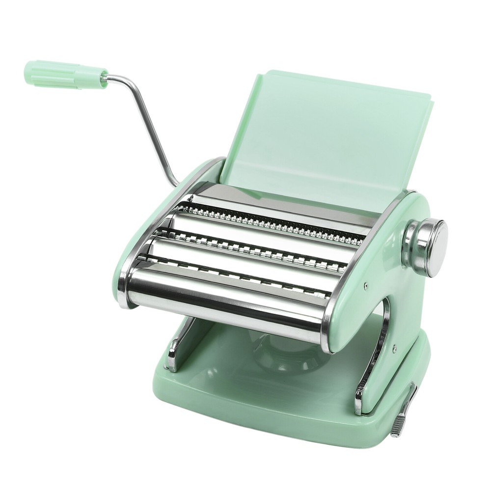 Manual Pasta Maker Machine 6 Adjustable Thickness Settings Lasagna/Dumpling Skin