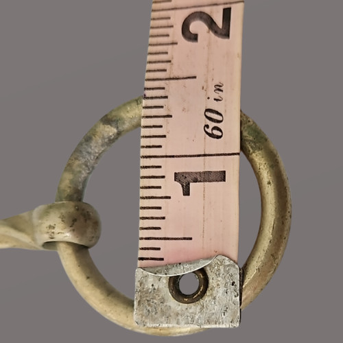 English Bradoon Bit Never Rust Twisted Mouth 5"