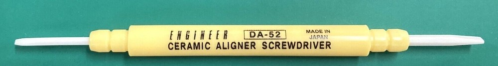 Ceramic Alignment SCREWDRIVER Trim Pot Trimmer Driver / adjuster ENGINEER DA-52