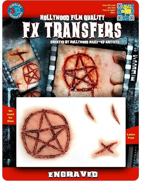 Costume 3D FX Transfers: Medium Engraved