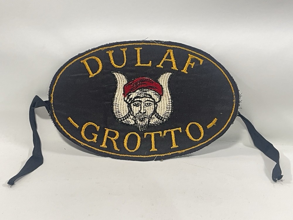 Vntg MOVPER Defunct DULAF Grotto Embroidered Patch Masons AT16