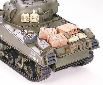 Tamiya - M4A3 Sherman Plastic Model Kit, 75mm