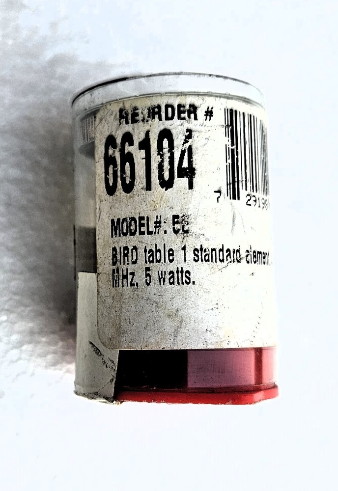 BIRD 5E WATTMETER ELEMENT SLUG 400-1000MHz 5W