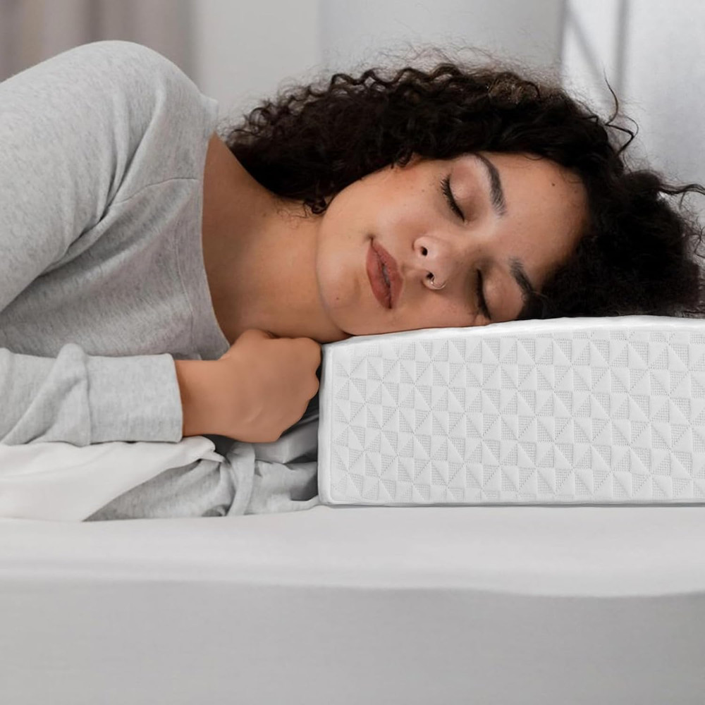 Cube Pillow Pro for Side Sleepers Memory Foam Bed Pillow Soft Pillow Supportive