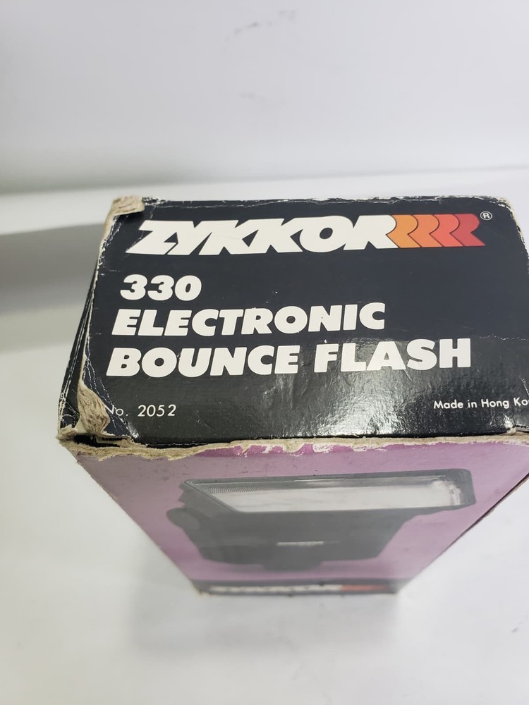 Vintage Zykkor 330 Electronic Bounce Flash