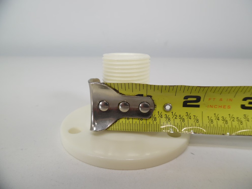 1" 1-14 Thread Nylon Antenna Flange Mount