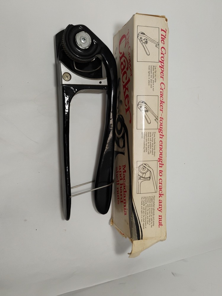 Vintage Cropper Cracker Nut Cracker Devices w/ Original Box