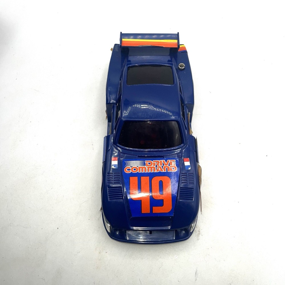 Vintage Porsche 935 Drive Command Mattel Untested No Remote