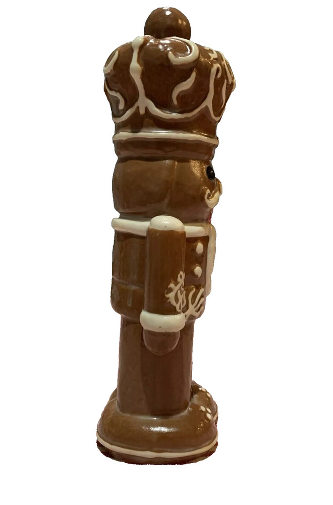 Pottery Barn Gingerbread Christmas Decor Nutcracker NIB