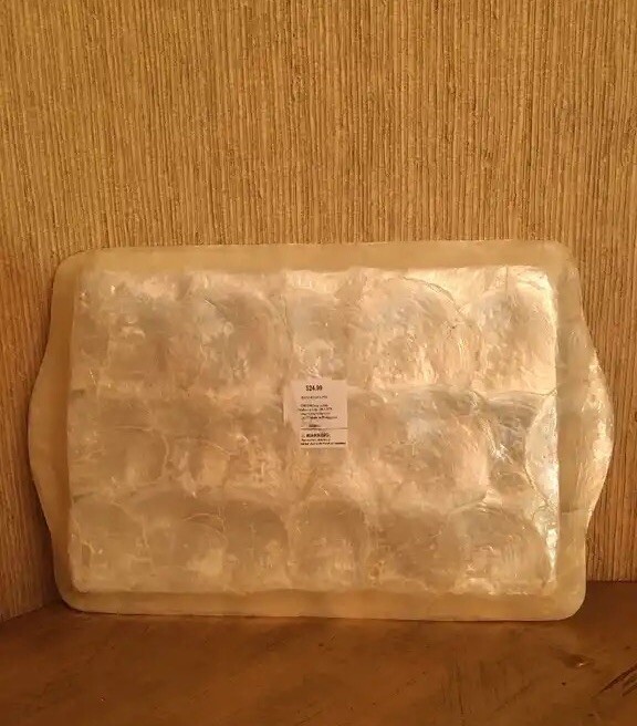 Mother of Pearl Decorative Tray