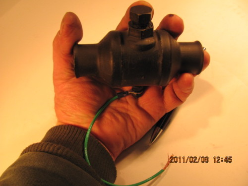 SENDURE IN-LINE ZINC # 5142 for 1.25 // 1&1/4 " I.D. hose SEN-DURE