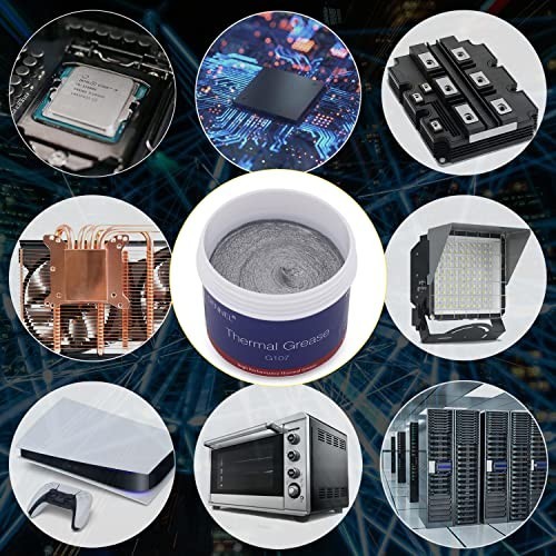 High-Performance Thermal Paste 100g for CPU GPU LED IC PS4 Xbox Ovens - 2.6"