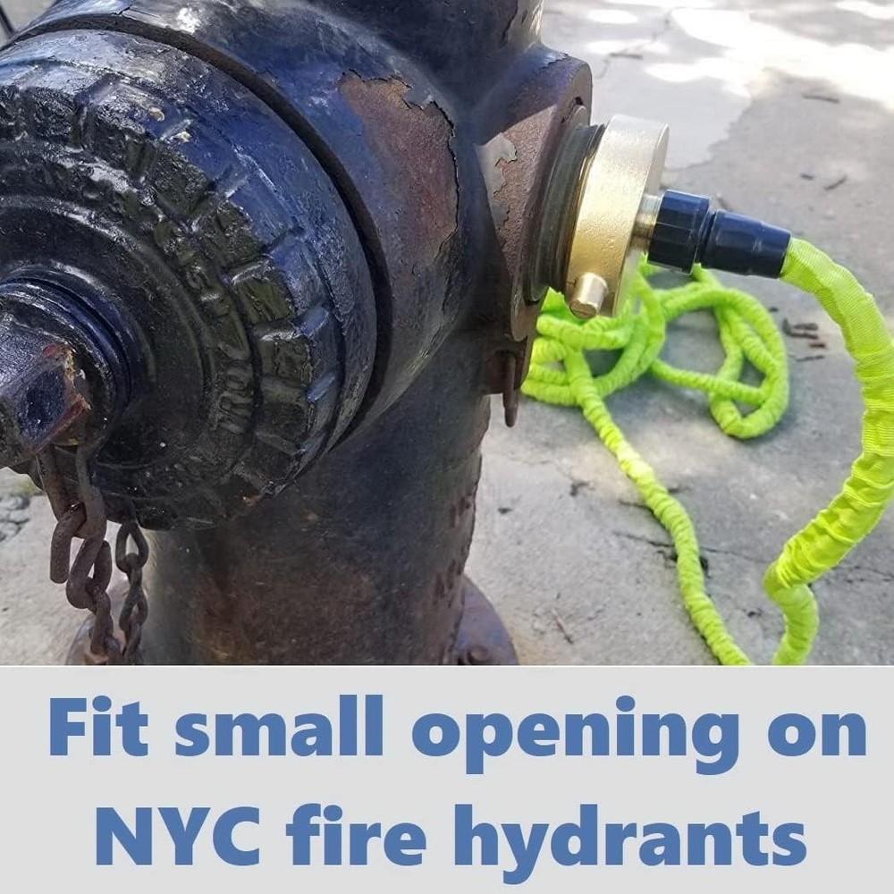 Durable Brass Fire Hydrant to Garden Hose Adapter with Pin Lug Connection