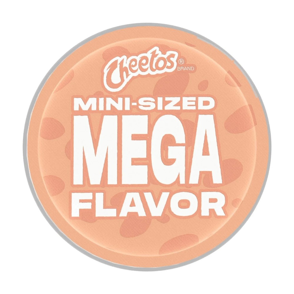 Cheetos Minis Cheddar Flavored, Snack Chips Single Serve Canister 1.5 oz