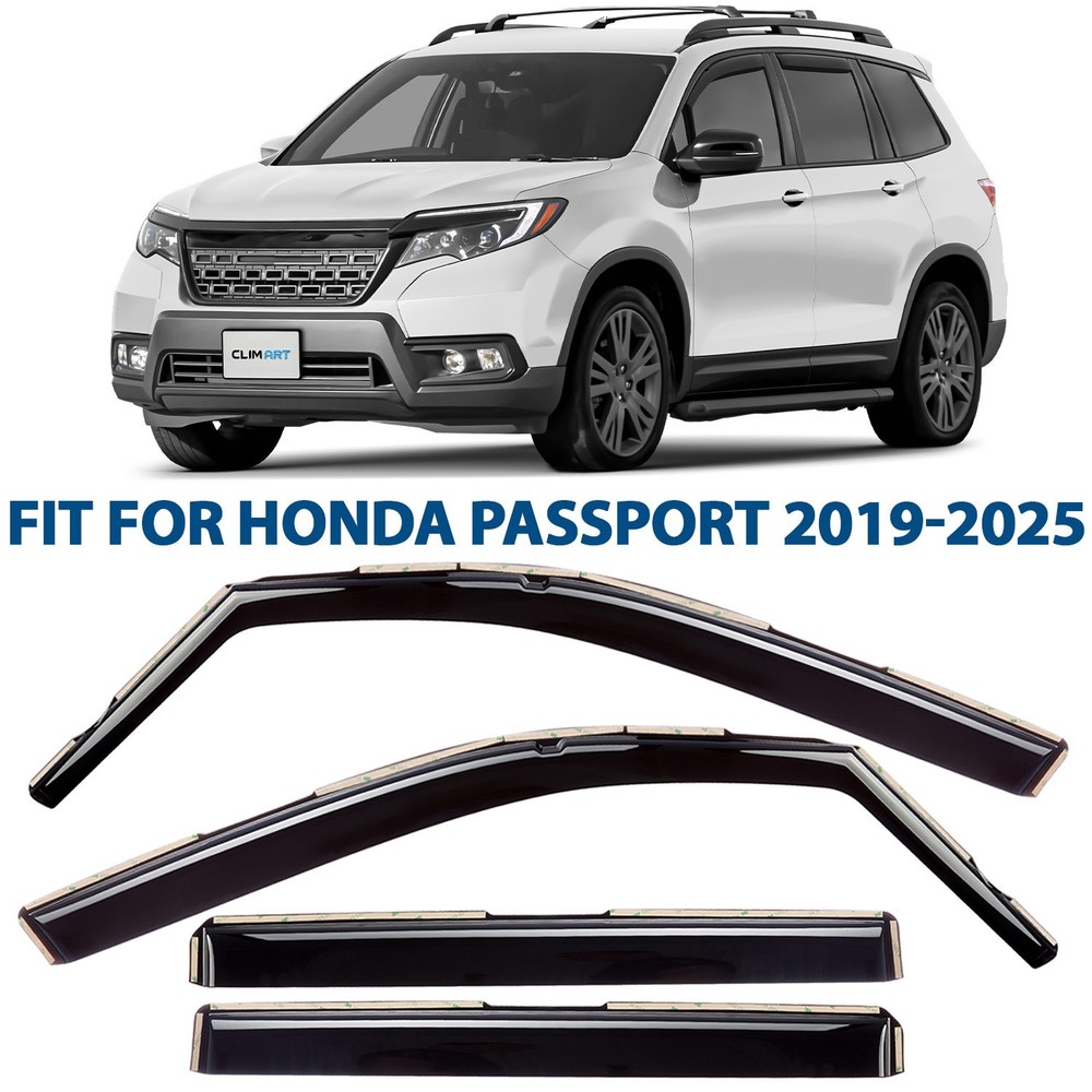 Rain Guards Vent Visors Shade for 2019-2025 Honda Passport