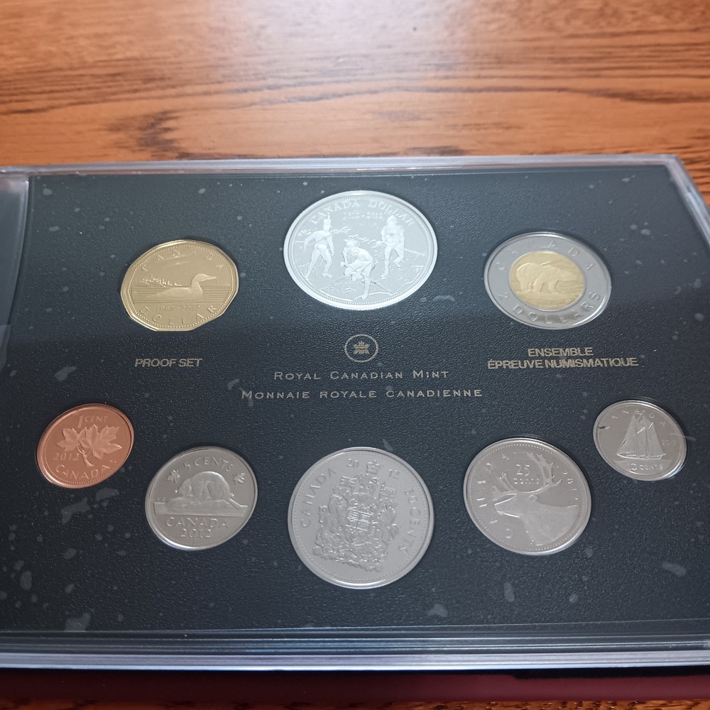 2012 Canadian Silver Dollar Proof Set