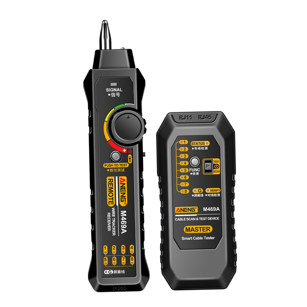 ANENG M469A Multifunctional RJ45 RJ11 Network Cables Tracker Networking Analyzer