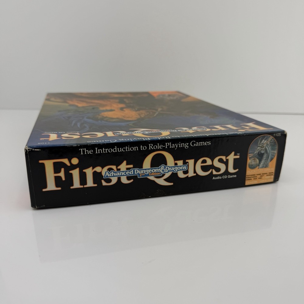 Advanced Dungeons and Dragons 2nd Edition 1994 First Quest - Incomplete