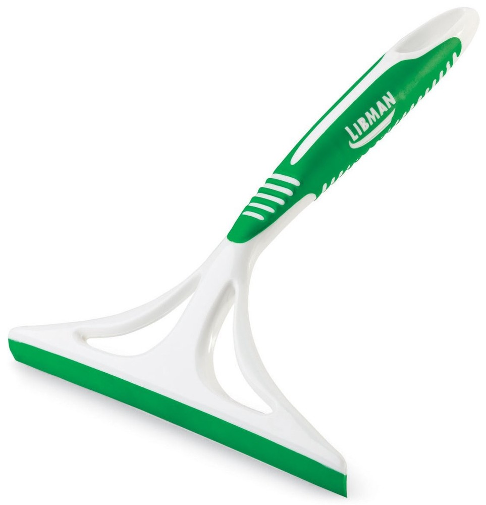 Libman 1070 Window Squeegee with Ergonomic Handle Pack of 1, White