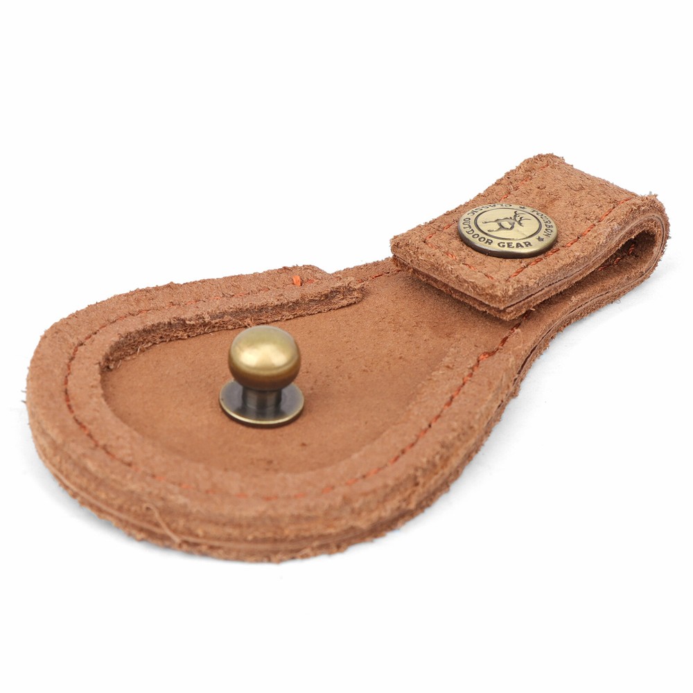 Tourbon Target Range Shooting Rest Toe Protect Barrel Pad w/Fixed Rivet Leather