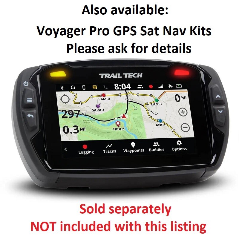 Trail Tech Indicator Light Dashboard Kit For Voyager Pro Protective Case 026-IDB