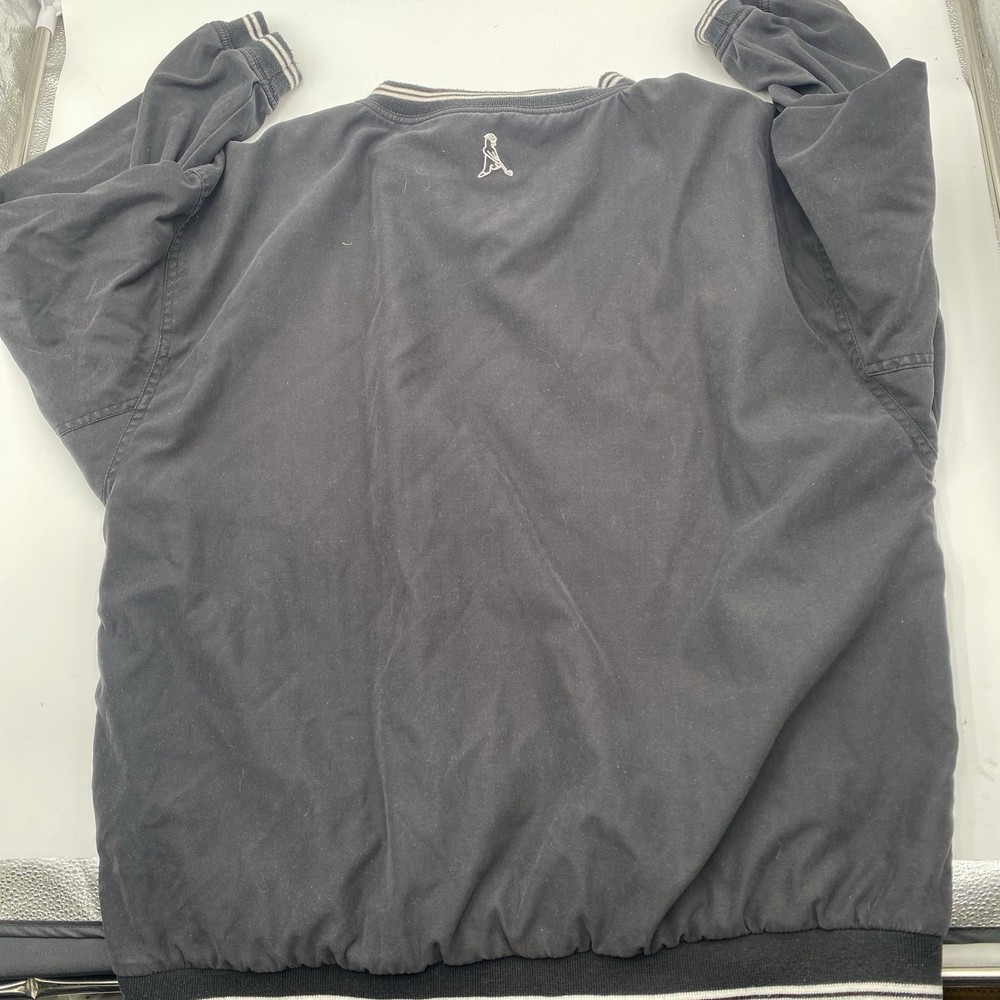 Ping Jacket Mens LARGE Black Golf Pullover Windbreaker Activewear Casual