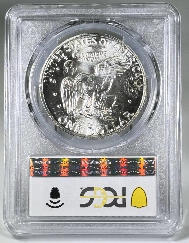 1972 S $1 Silver Ike Eisenhower Dollar PCGS MS65