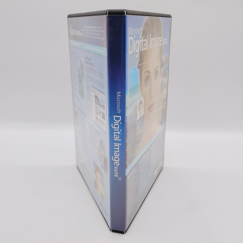 Digital Image Suite 10 (Windows PC, 2004, 2-Disc Set) Fast Free Shipping