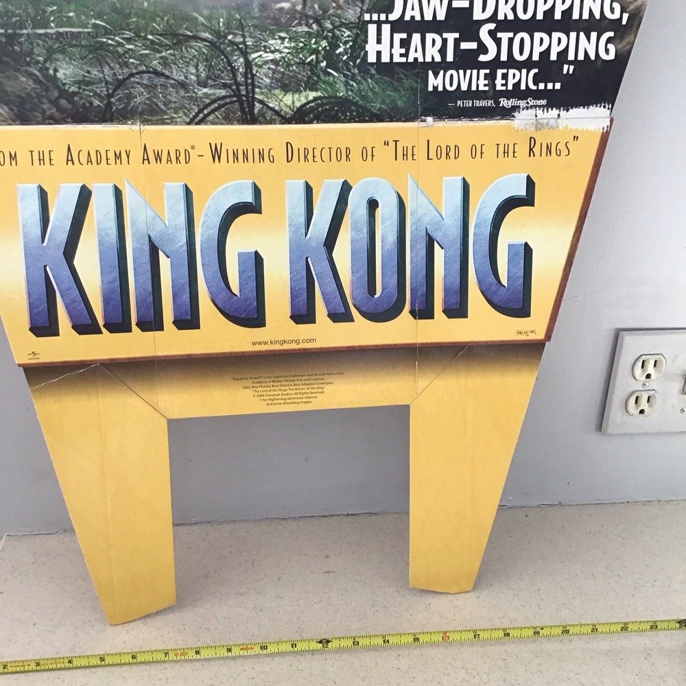 King Kong Store Display Header Card