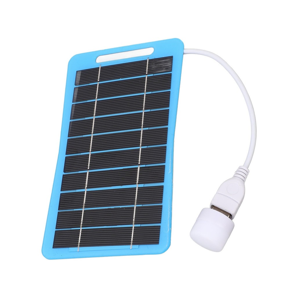 Portable Outdoor Solar Panel Charger Efficiently Powers Mobile Devices Anywhere