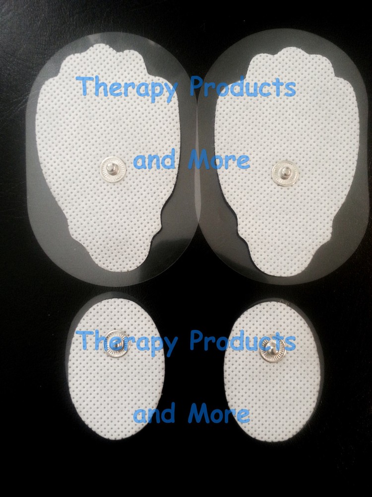 REPLACEMENT ELECTRODE PADS COMBO(2 LG, 2 SM OVAL) FOR THERAPY DIGITAL MASSAGER