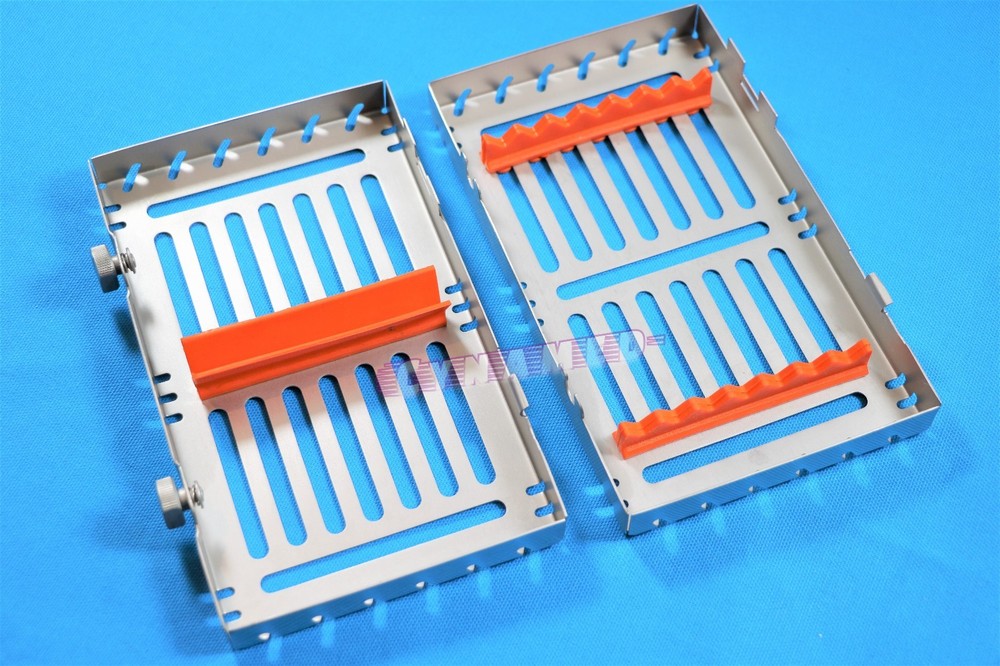 STERILIZING RACK FOR 7 INSTRUMENTS DETACHABLE PREMIUM GRADE GERMAN 2PCS