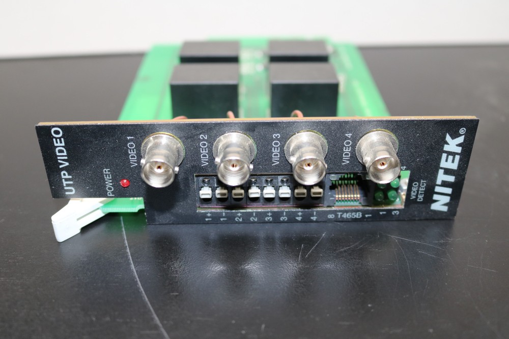 Nitek VB41X4 Modular Rack Card for RK400