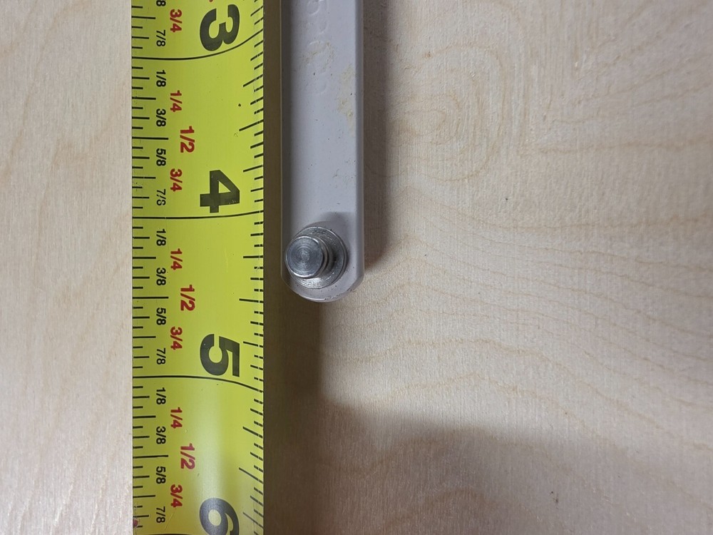 GU Casement Operator Split Arm { Right Hand } Beige- With Folding Crank Handle