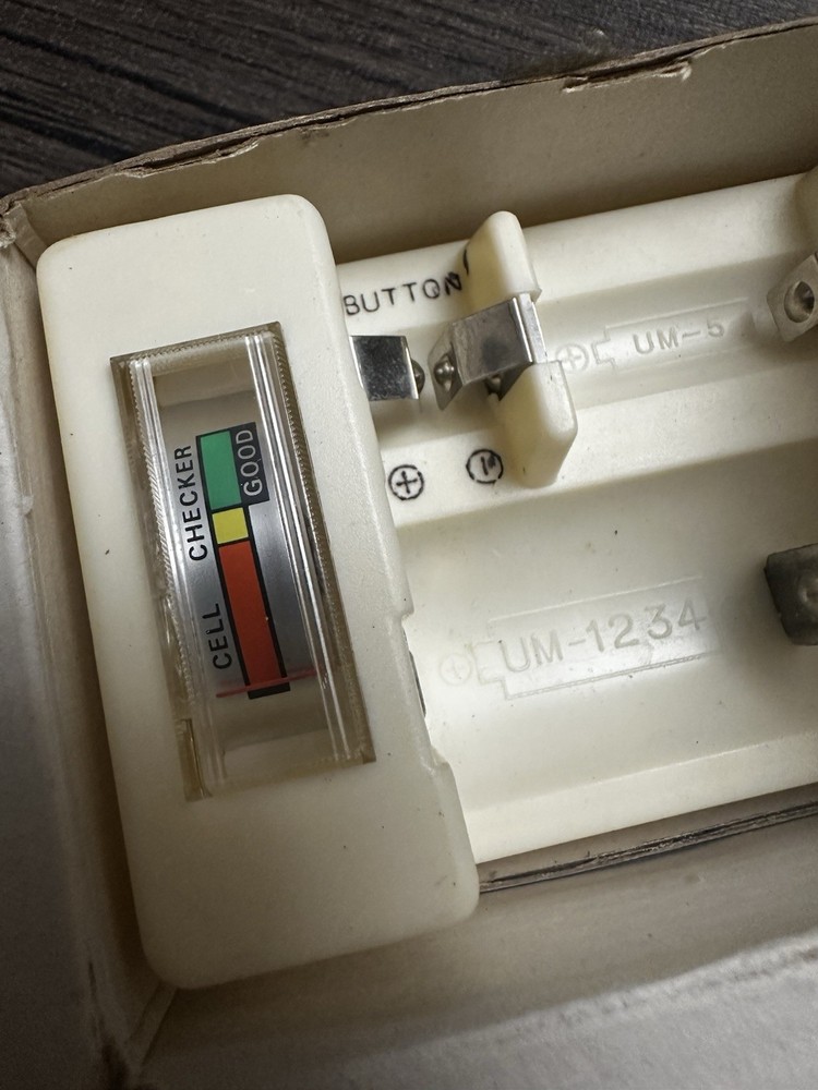 Vintage Bentley Battery Tester with Box