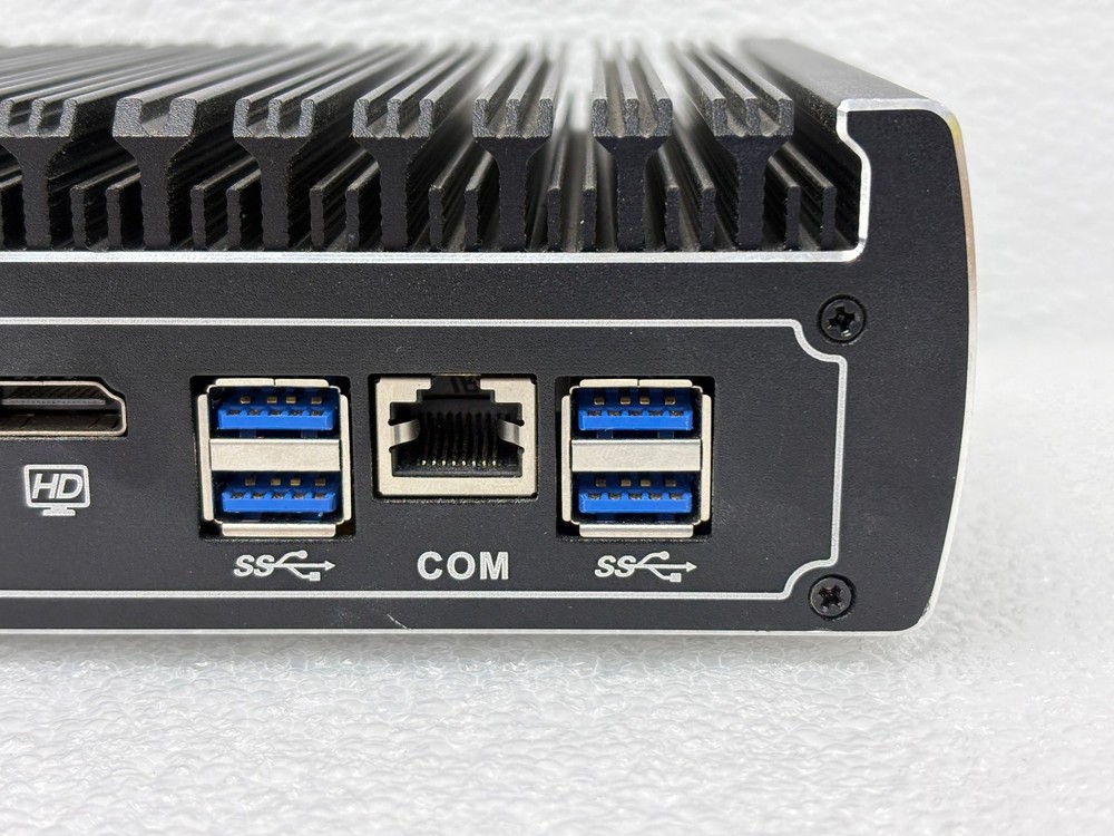 Pre Owned | Protectli Vault FW6C 6-Port Firewall Micro Appliance Mini PC - Black