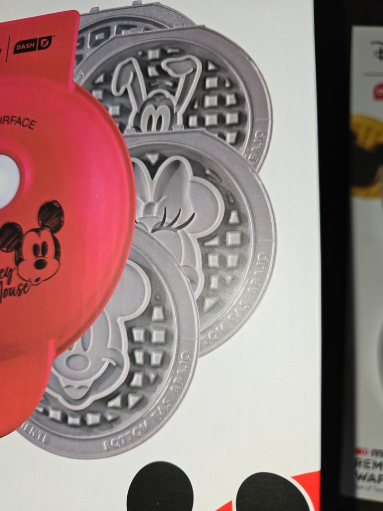Disney Dash Mickey Minnie Mouse Pluto MultiMaker Mini Maker System + 2 Extra *