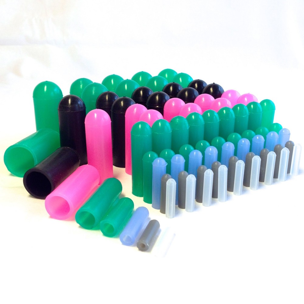 High Temp Masking Supply 160 Piece Silicone Rubber Plug and Cap Set Assorted