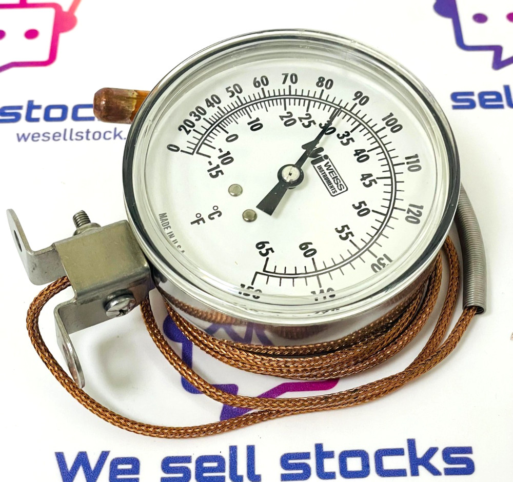 WEISS INSTRUMENTS 9201061009 Dial Thermometer