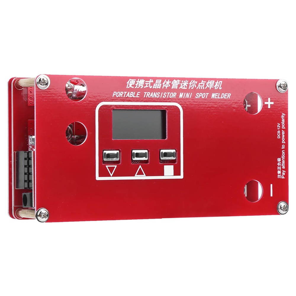 Spot Welder Portable Transistor Small Spot Welder LCD Screen Parameter Display