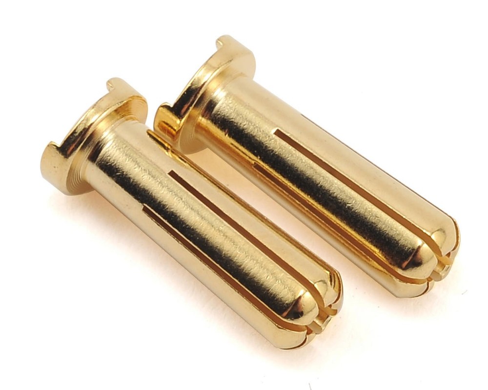 Maclan Max Current 5mm Gold Bullet Connectors (2) [MCL4041]